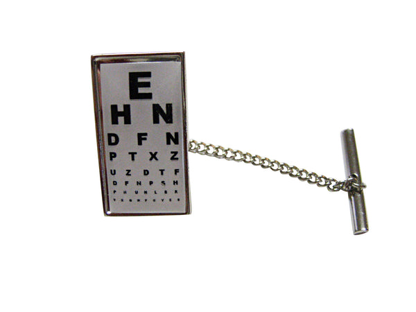 Rectangular Optometrist Design Tie Tack