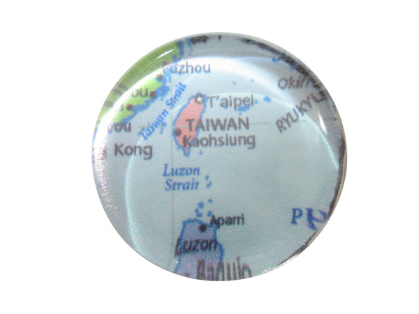 Taiwan Map Pendant Magnet