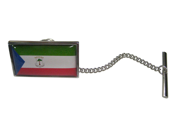 Thin Bordered Republic of Equatorial Guinea Flag Tie Tack