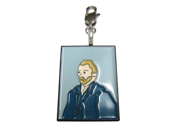 Vincent Van Gogh Portrait Pendant Zipper Pull Charm